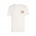 Мужская футболка с коротким рукавом Tommy Jeans Classic Signature Pop Flag T Shirt White YBH