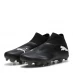 Мужские бутсы Puma Future 7 Match+ Laceless Firm Ground Football Boots Black/White