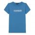 Мужская футболка с коротким рукавом Napapijri Boys Small Box T Shirt Blue BK1