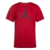 Мужская футболка с коротким рукавом Air Jordan T Shirt Junior Boys Gym Red