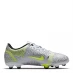 Nike Mercurial Vapor Academy Junior FG Football Boots White/Blk/Volt