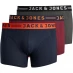 Мужская рубашка Jack and Jones 3 Pack Trunks Plus Size Multi