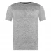 Мужская футболка с коротким рукавом Karrimor X Lite Rapid Run T Shirt Mens Grey Marl