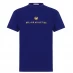 Мужская футболка с коротким рукавом BEL-AIR ATHLETICS Embroidered Logo T Shirt Bel-Air Blue 89