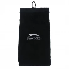 Slazenger Golf Bag Towel with Carabiner Clip