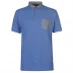 Мужская футболка поло Lacoste Colour Block Polo Shirt Navy L13