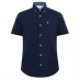 Мужская рубашка Original Penguin Short Sleeve Oxford Shirt 413 Dk Sapphire