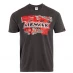 Мужская футболка с коротким рукавом Airwalk Graphic T Shirt Mens Charcoal