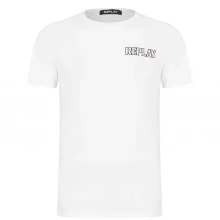Мужская футболка с коротким рукавом Replay Back Logo T Shirt