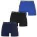 Мужские трусы Calvin Klein Pack Cotton Stretch Boxer Shorts Black/Blue/Nvy