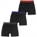 Мужские трусы Calvin Klein Pack Cotton Stretch Boxer Shorts Gry/Wht/Blu CB7