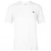 Мужская футболка с коротким рукавом Lacoste Logo T Shirt White 001