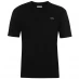 Мужская футболка с коротким рукавом Lacoste Logo T Shirt Black 031