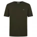 Мужская футболка с коротким рукавом Lacoste Logo T Shirt Vert S7T