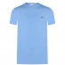 Мужская футболка с коротким рукавом Lacoste Logo T Shirt Blue HBP