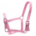Roma Headcollar and Lead Rope Set Pink/Silver