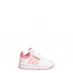 Детские зимние сапоги adidas Adidas Hoops 3.0 In23 Cloud White / Acid Red / Rose