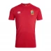 Мужская футболка с коротким рукавом Canterbury British and Irish Lions Seamless T Shirt Mens Red