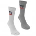 Шкарпетки Levis Olympic 2 Pack Crew Socks White/Grey