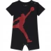 Air Jordan Jordan Short Sleeve Romper Black