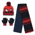 Character Knitted 3 Piece Set Childrens Spiderman
