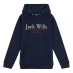Детский свитер Jack Wills Kids Batsford Logo Script Hoodie Navy