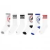 Converse 6 Pack of Crew Socks White
