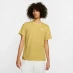 Мужская футболка с коротким рукавом Nike Sportswear Club Men's T-Shirt Gold/White