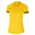 Nike Dri-Fit Academy Polo Shirt Womens Ylw/Blck/Anthct