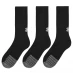 Under Armour Tech Crew Socks 3 Pack Black