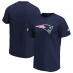Мужская футболка с коротким рукавом NFL Logo T Shirt Mens Patriots