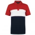 Мужская футболка поло Pierre Cardin Cut And Sew Polo Shirt Mens Red/Navy