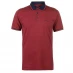 Мужская футболка поло Pierre Cardin Pin Stripe Polo Shirt Mens Red/Navy