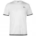 Мужская футболка с коротким рукавом Slazenger Court T Shirt Mens White