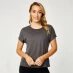Женская футболка USA Pro Short Sleeve Sports T-Shirt Charcoal