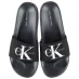 Женские шлепанцы Calvin Klein Jeans Sliders Black/White
