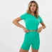 Женский свитер USA Pro Short Sleeve Crop T Shirt Jade Green