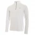 Мужская футболка с длинным рукавом Calvin Klein Golf Newport Zip Top White