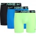Мужские трусы Nike 3 Pack Dri-FIT Boxer Shorts Mens PhotoBlue/Green