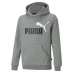 Детская толстовка Puma No1 OTH Hoodie Junior Boys Grey/White