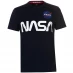 Мужская футболка с коротким рукавом Alpha Industries NASA Reflective T-Shirt Rep Blue