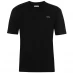 Мужская футболка с коротким рукавом Lacoste Logo T Shirt Black 031
