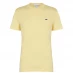 Мужская футболка с коротким рукавом Lacoste Logo T Shirt Yellow WWJ