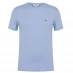 Мужская футболка с коротким рукавом Lacoste Logo T Shirt Blue FTS