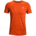 Мужская футболка с длинным рукавом Under Armour Seamless SS Top Sn99 Orange