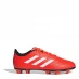 adidas Goletto Junior Firm Ground Football Boots Junior Boys Red/White/Black