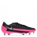 Мужские бутсы Nike Phantom GT Academy FG Football Boots Black/PinkBlast