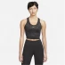 Женское нижнее белье Nike Dri-FIT One Slim Fit Printed Tank Top Ladies Black