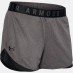 Женские шорты Under Armour Play Up 2 Shorts Ladies Carbon Heather