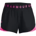Женские шорты Under Armour Play Up 2 Shorts Ladies Black / Rebel